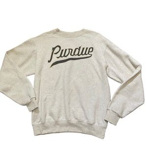 Mens Champion Purdue Crewneck Sweatshirt Size Small